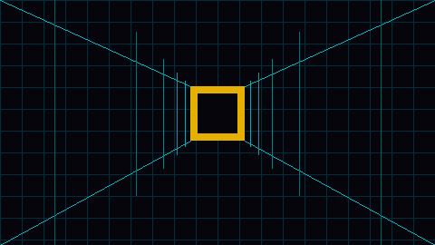 Der Korridor unter der Oberfläche des Grid auf Ebene 02